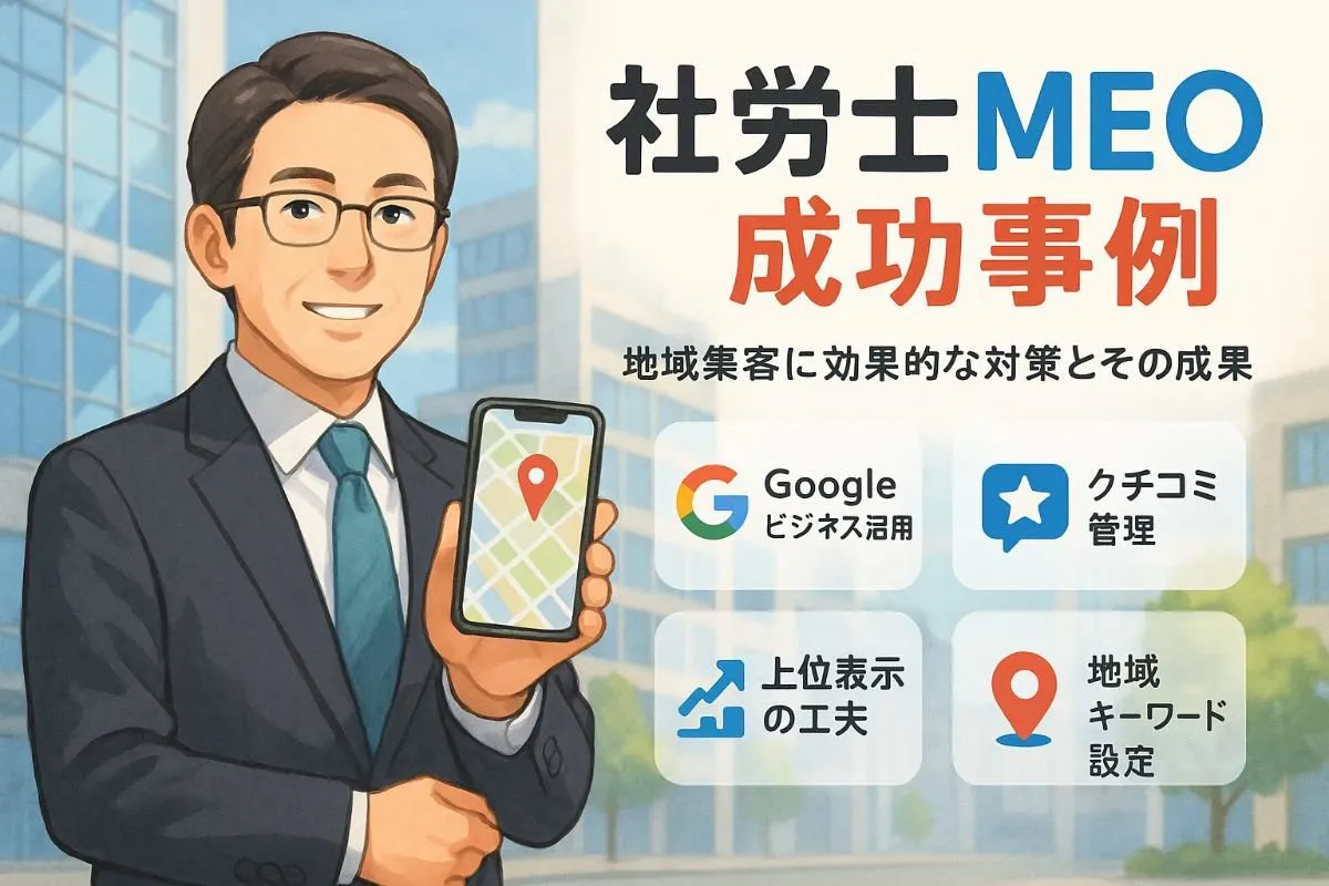 社労士のmeo対策で地域集客を強化する成功事例と具体施策を徹底解説